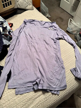 Under Armour Long Sleeve Top in Purple